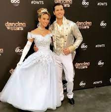 Chrishell Stause And Gleb Savchenko Teamsellingit White Formal Dress Wedding Dresses Dresses