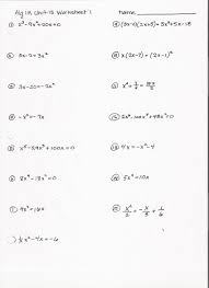 Factor out the greatest common factor from each group. 7 8 Summary Of Factoring Algebra 2 Worksheet Printable Worksheets And Activities For Teachers Parents Tutors And Homeschool Families