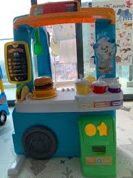 It makes super cute sounds. Fisher Price Food Truck Babies Kids Toys Walkers On Carousell
