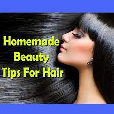 Make a natural hair mask with egg whites, castor/almond/olive oil and vinegar depending on the length of your long hair. Homemade Beauty Tips For Hair For Android Apk Download