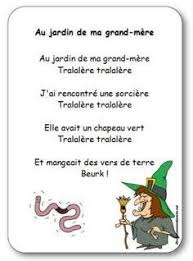 Chanson Au Jardin De Ma Grand Mere La Sorciere Qui Mange Des Vers De Terre Comptines Enfants Comptines Comptine Halloween