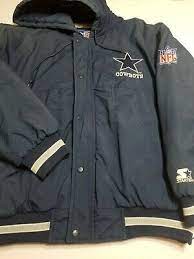 Starter nfl pro line dallas cowboys down jacket xl manager/coaches coat oipolloi. Vintage 90s Dallas Cowboys Starter Puffer Jacket Mens Size Medium Nfl Ebay
