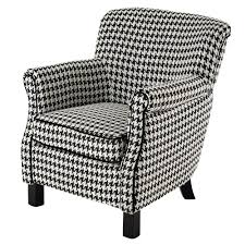 Black And White Houndstooth Chair 290 Cotton Armchair In Black White Houndstooth Pattern Arredamento D Interni Poltrone Arredamento Casa Vintage