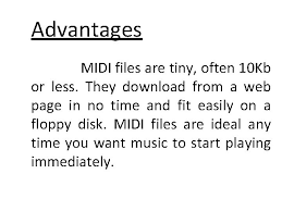 Welcome to the free midi downloads: Multimedia Data And File Formats Rtf Tiff Midi