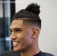 Check out the latest ways to wear man bun styles for all hair types, even braids and dreadlocks. Man Bun Man Bun With Braids By Barber Style Directory
