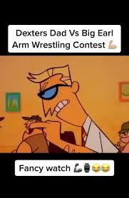 Dexter's Laboratory Classic Episode: Earl vs Dexter's Dad Arm Wrestling
