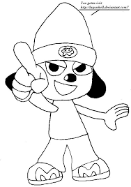 Parappa the rapper coloring pages. Parappa Says By Yumifan On Deviantart