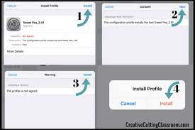 We all love working in design space, but there are only a limited number of fonts on there. How To Add Fonts To Your Ipad To Use In Design Space Creative Cutting Classroom