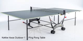 What S So Good About The Kettler Axos 1 Outdoor Ping Pong Table In 2020 Outdoor Ping Pong Table Ping Pong Table Outdoor Table Tennis Table