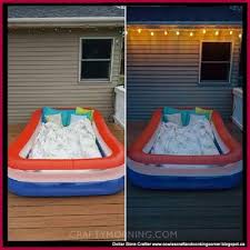 Dollar Store Crafter Lay Under The Stars In A Kiddie Pool Summer Diy Kiddie Pool Summer Activities