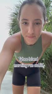 Morning run in Tybee Island