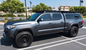 Toyota's midsize truck is essentially a. 2016 Tacoma Trd Off Road Double Cab Long Bed King Shocks Camper Shell Used Toyota Tacoma For Toyota Tacoma Camper Shell Toyota Tacoma Tacoma Camper Shell