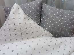 Black And White Polka Dot Sheets Full Linen Duvet Cover Grey Polka Dot Etsy Casas Javer Dormitorios Casas