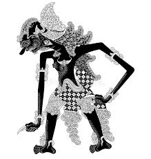 Abilawa Traditional Puppet Show A Character Of Traditional Puppet Show Wayang Kulit From Java Indonesia Stock Illustration Kulit