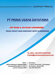 Prima inovasindo sukses adalah perusahaan terkemuka yang bergerak di bidang penjualan aksesoris automotif terutama untuk kendaraan beroda empat di indonesia yang kantor pusat berkedudukan di jakarta dan mempunyai cabang di tangerang dan surabaya. Company Profile Pt Prima Usaha Dayatama Pdf Valve Truck