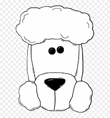 By best coloring pagesseptember 12th 2017. Dog Face Cartoon Outline Dogs Coloring Pages Face Clipart 771161 Pikpng