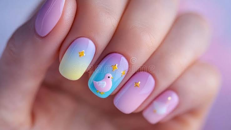 Pastel Cute Nail Art: Adorable Ideas for Thanksgiving