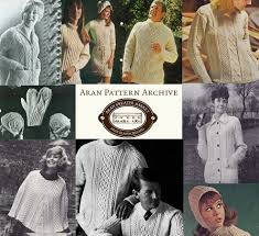 How to knit a knit stitch (us/uk method) (tutorial video). Knitting Free Vintage Pattern Archive Aran Sweater Market