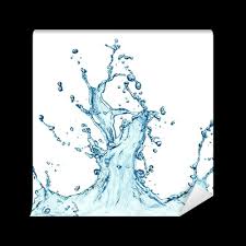 Air laut di madang, png berwarna merah. Blue Water Splash Isolated Wall Mural Pixers We Live To Change