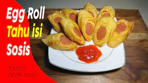 Resep chicken egg roll ini bisa kamu ikuti dengan mudah. Bikin Egg Roll Tahu Isi Sosis Cemilan Favorit Anak Youtube