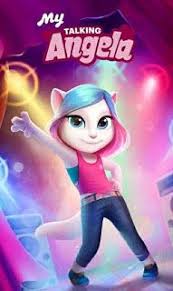 My Talking Angela Mod Apk Latest Version Unlimited Money 4 3 3 522 For Android Talking Tom Angela Cool Dance Moves