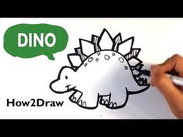 How To Draw A Dinosaur Cute Stegosaurus Easy Pictures To Draw Youtube Dinosaurs can be really easy to draw if you know how to get started.