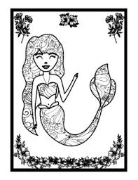 Barbie in a mermaid tale coloring pages. Mermaid Princess And Unicorn Mandala Coloring Pages Sheets Pdf Printable Page