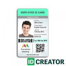 Create customizable identification cards for your company, event or work with the editable templates of id cards from the online graphic editor edit.org. Employee Badge Template Vertical Id Card Ships Same Day Intended For Free Id Card Template Word 1 Employee Id Card Id Card Template Employee Id Card Template