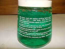 To remove the hair gel from the hair again, it can be simply combed out in some cases. Vtg 50 S 60 S Dippity Do Hair Gel Advertising Mad Men Jar Mid Mod Atomic Age 536700057