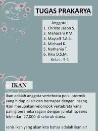 Check spelling or type a new query. Tugas Prakarya Ikan Laut