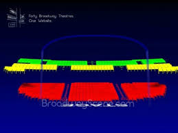 Brooks Atkinson Theatre Broadway Seating Chart History