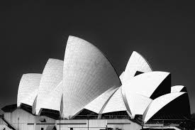 Black And White Framed Prints Australia Sydney Opera House Art Print Australia Black And White Photography Black White Art Sydney Opera House Black And White Photography
