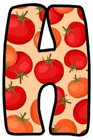 Buchstabe Letter H Alphabet Tomato Ketchup Letters