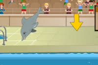 Jeux en ligne, tout âge, enfants et adultes. Spectacle Mes Dauphins 1 Jeuxenfants Fr