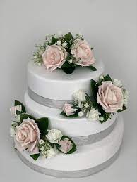 This is a more versatile decoration. Artificial Wedding Cake Topper Flower 3 Piece Gypsophila
