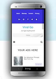 Viral Go Redesign Premium Blogger Template Blogger
