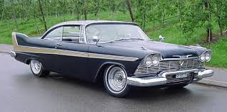 Image result for Jet Black 1958 Plymouth