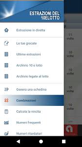 Per iniziare vi insegnerò, come si calcolano le vostre vincite nel gioco del lotto. Estrazioni Del 10 E Lotto For Android Apk Download