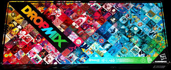 The dropmix board is a big slab of black plastic with tapered edges, measuring 2.0 by 20.9 by 8.0 inches (hwd). Dropmix Board Game Boardgamegeek