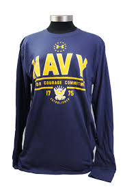 Navy L S Under Armour Under Armour Shirt Featuring The Navy Navy Blue Shirt With Yellow And White Navy Blue Shirts Under Armour Shirts Under Armour