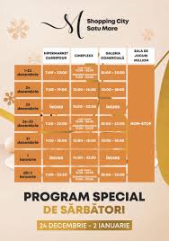 Orarul este adaptat unor astfel de zile şi vine în ajutorul nevoilor şi celor mai întârziaţi dintre cumpărători. Programul Magazinelor Din Satu Mare De Revelion PanÄƒ La Ce OrÄƒ Sunt Deschise