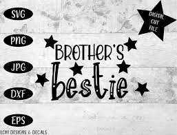 Download Brother S Bestie Brother Sibling Graphic By Lcm Designs Creative Fabrica SVG Cut Files