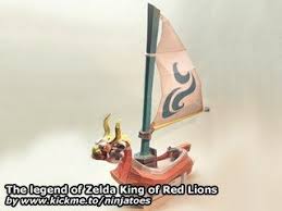 The Legend Of Zelda King Of Red Lions Legend Of Zelda Wind Waker Red Lion