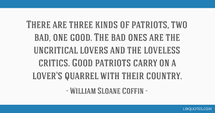 Enjoy our quarrels quotes collection. There Are Three Kinds Of Patriots Two Bad One Good The Bad Ones Are The Uncritical