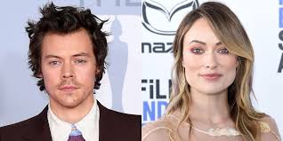 The lace dress shirt underneath harry's tuxedo complemented the lace trim on olivia's floral maxi dress, and both wore. Seventeen Auf Twitter Harry Styles And Olivia Wilde Reportedly Dating After Attending Wedding Together Https T Co Tsosrd6w95