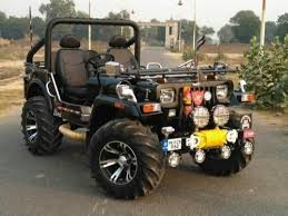 120 Mahindra Black Open Modified Jeep Vehicle Model Willy Model Number Jj665 Rs 450000 Unit Id 21035864988