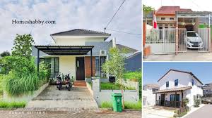 Kanopi baja ringan tanpa tiang kuat, yang saya buat ukuran 4x3 meter memliki 5 kuda kuda baja ringan, dengan jarak kuda2 baja. 6 Foto Rumah Minimalis Modern Mewah Dan Sederhana Minimalis Bisa Menggunakan Atap Asbes Homeshabby Com Design Home Plans Home Decorating And Interior Design