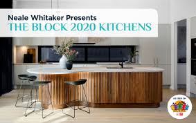 In a nod to 1910s interior design, luke and jasmine embrace the timeless qualities of the era using timber, curves and caesarstone ® cloudburst concrete™ to achieve a timeless 'inspired by. Neale Whitaker Presents The Block 2020 Kitchens Kinsman Kitchens