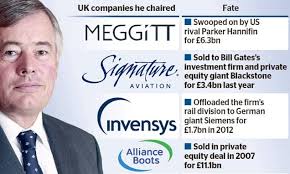 As Nigel Rudd flogs yet ANOTHER flagship business to a foreign firm, we  chart his career history