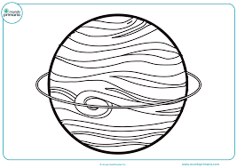 Dibujos De Planetas Para Colorear